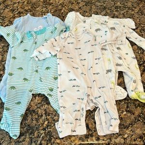 Baby Boy Sleepers - 3 M